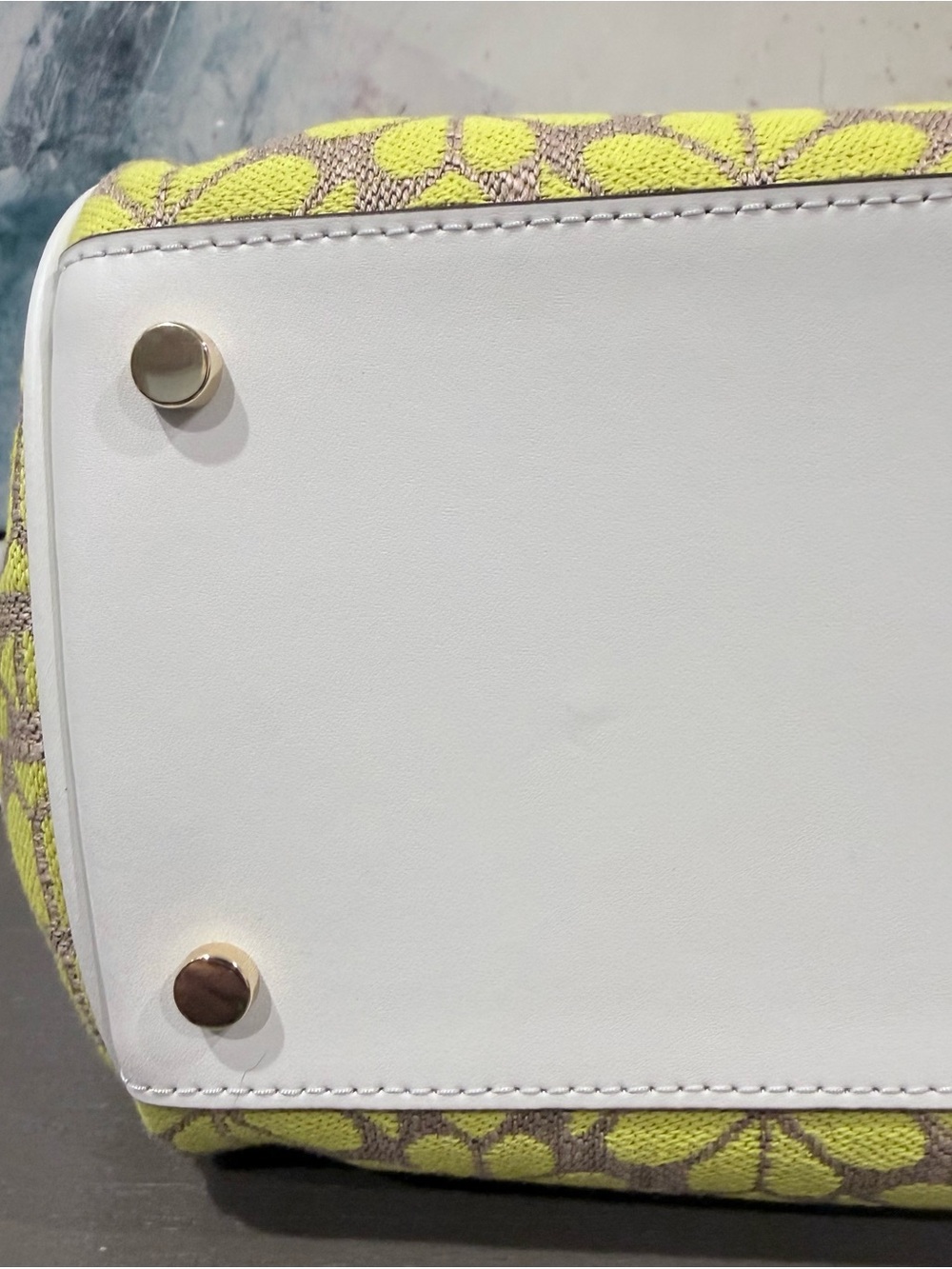 Kate Spade New York Spade Jacquard Large Everything Tote Shoulder Crossbody - Picture 7 of 7